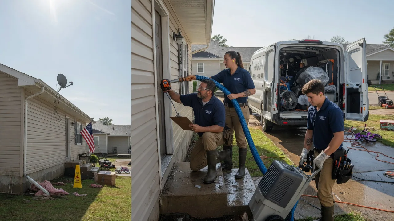 Ceiling Water Damage Restoration in Valley City, OH near me